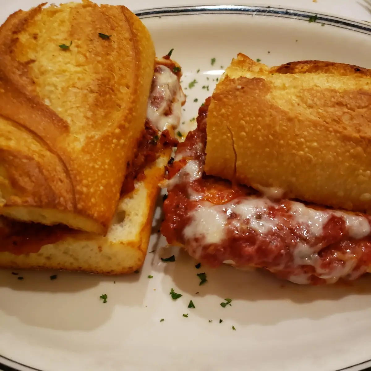 Chicken Parmesan Hero with Fries