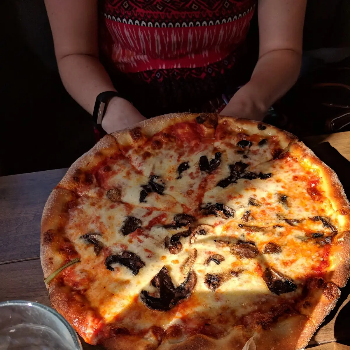 Mushroom Pizza
