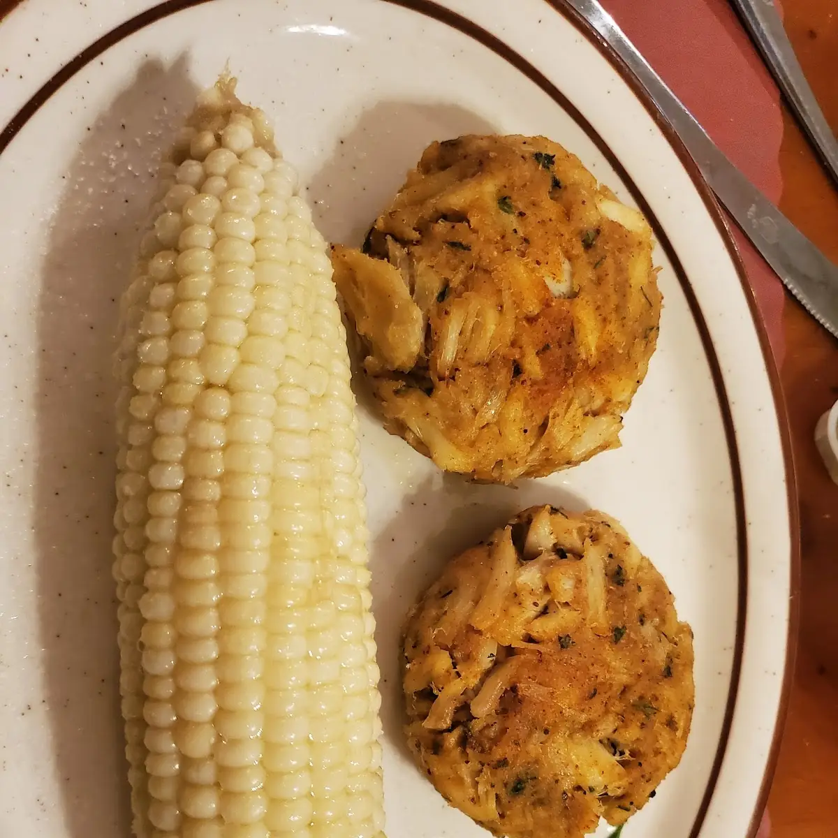 Over Salted Crab Cakes