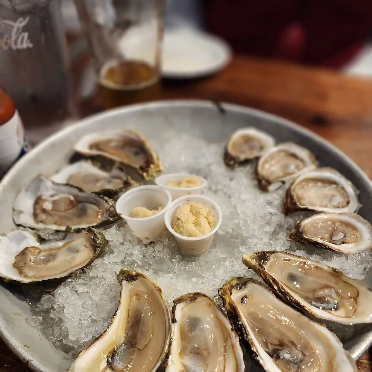 Raw Oysters on the Half Shell