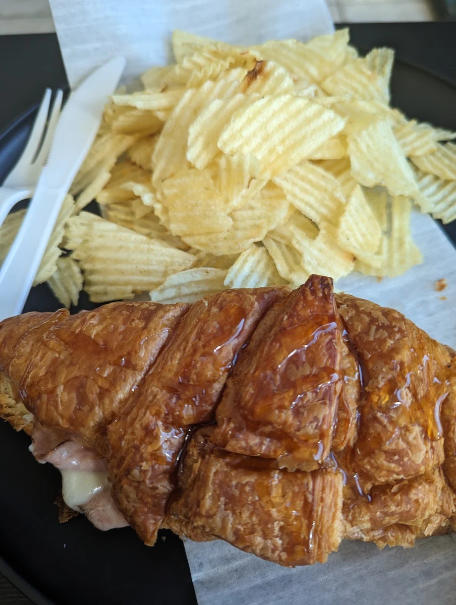Sandwich with Honey Glaze