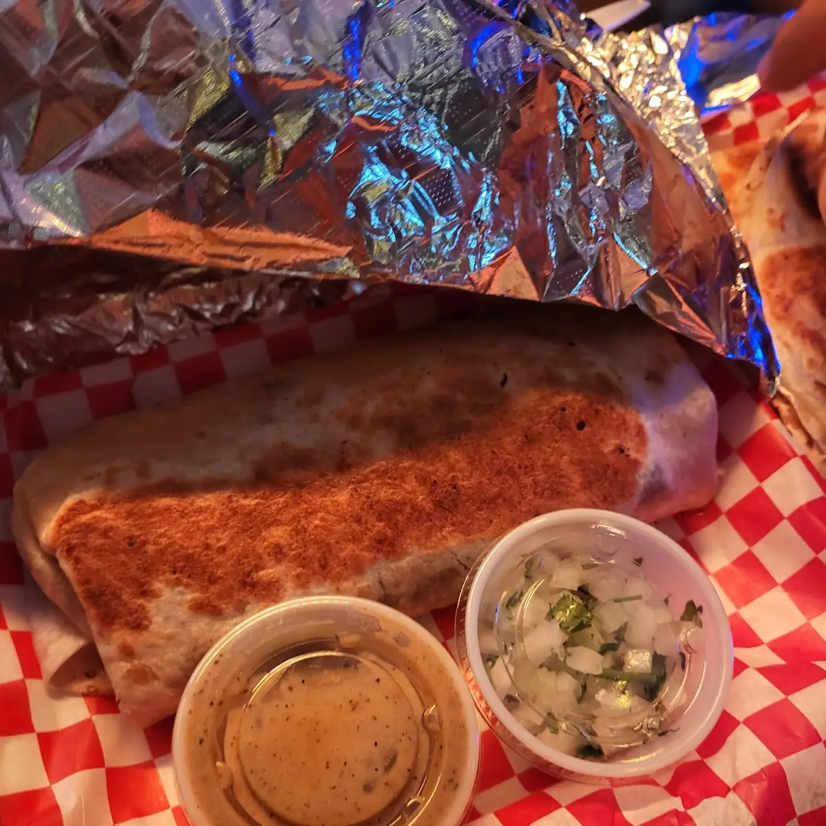 Popper Burrito