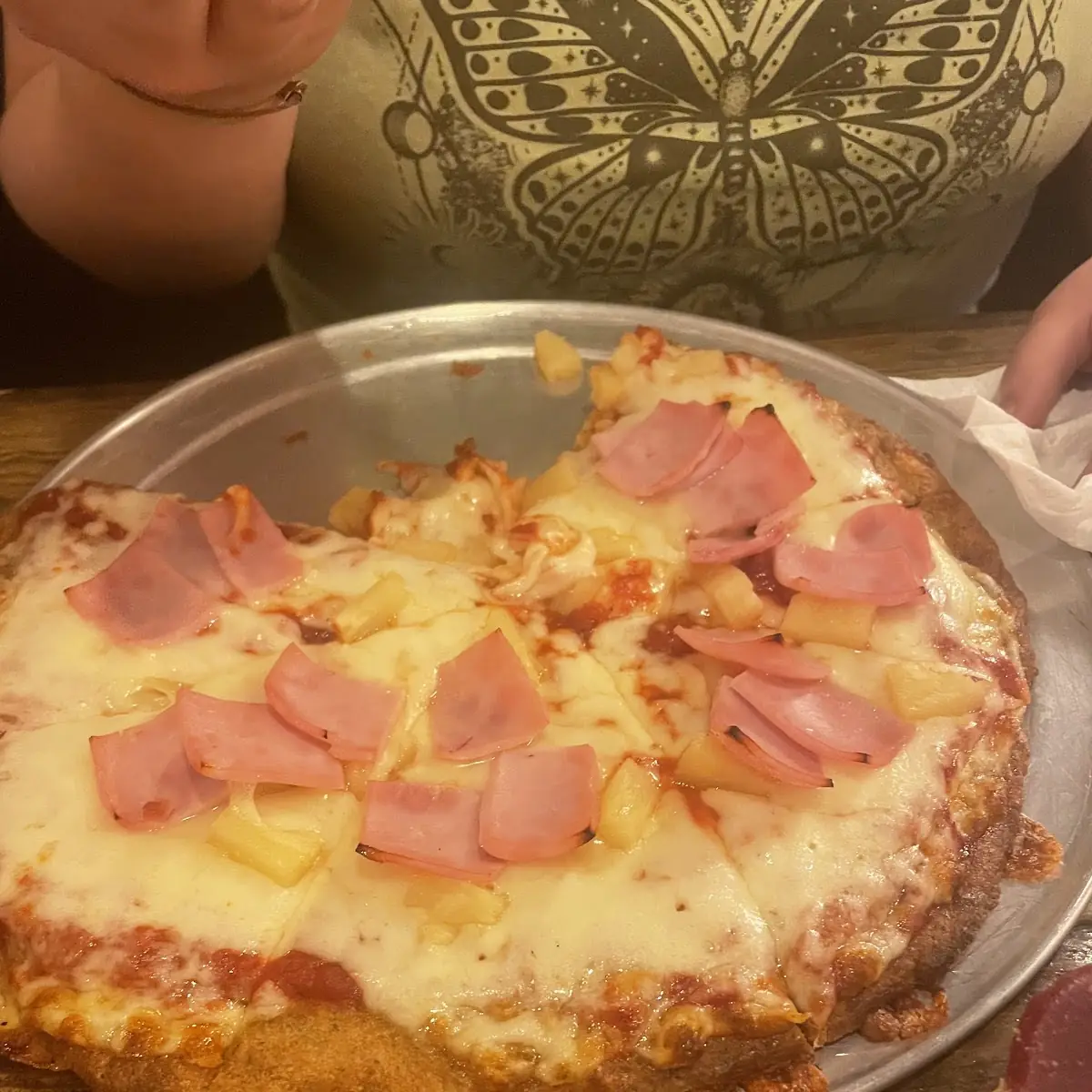 Gluten Free Hawaiian Pizza