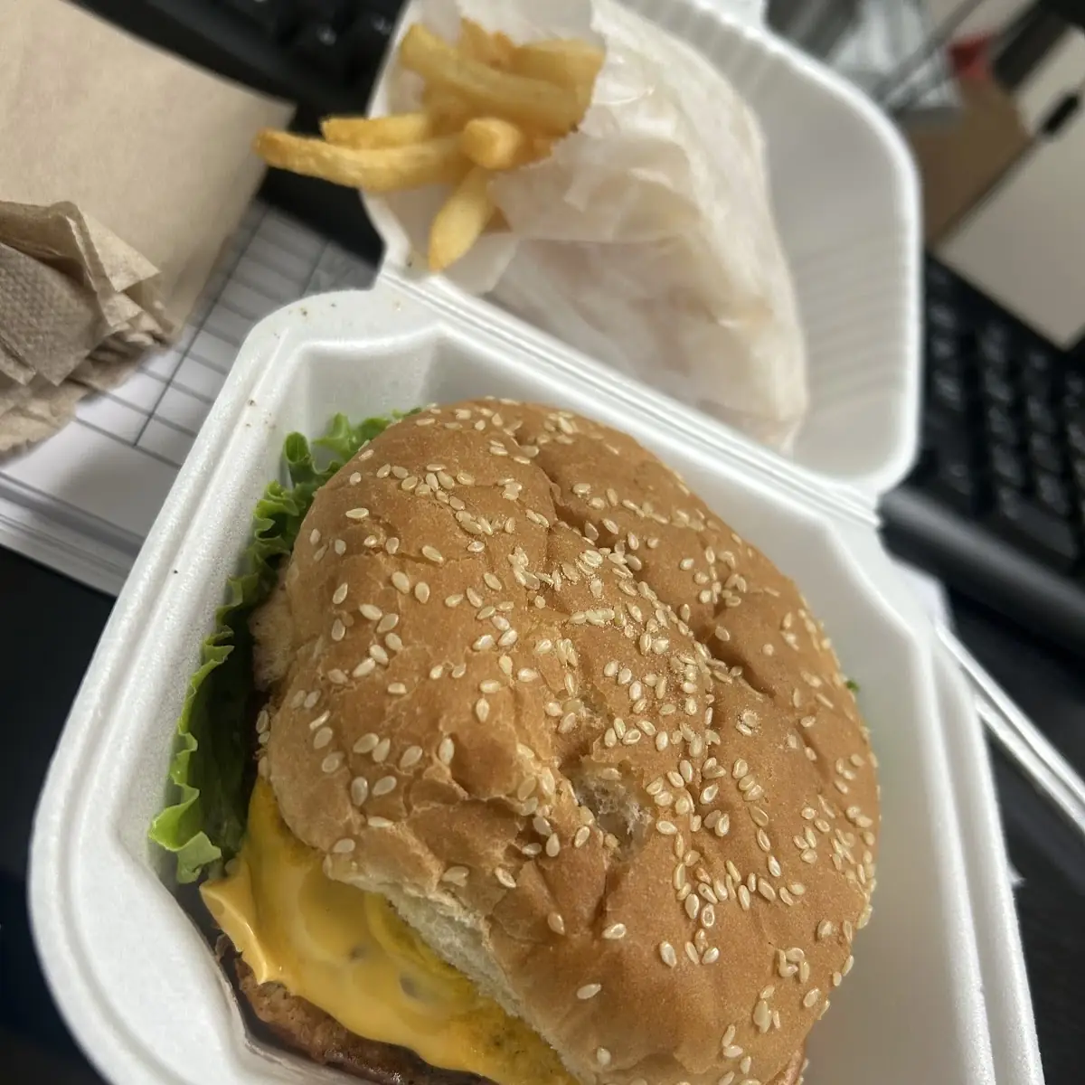 Triple 3/4 Burger