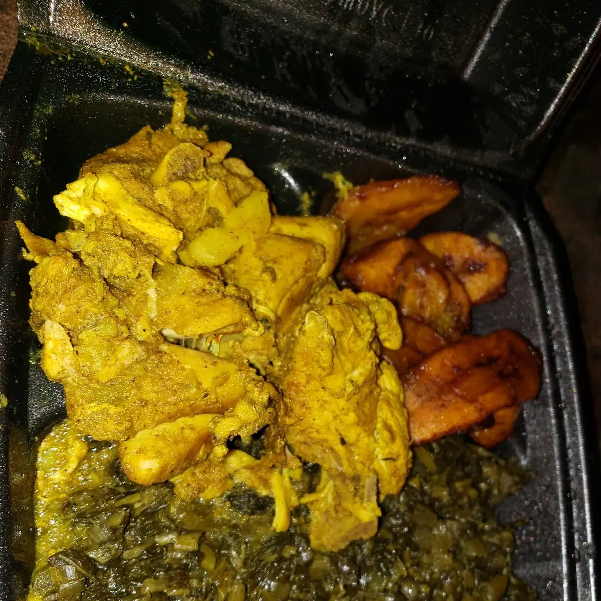 Curry Chicken Plantains