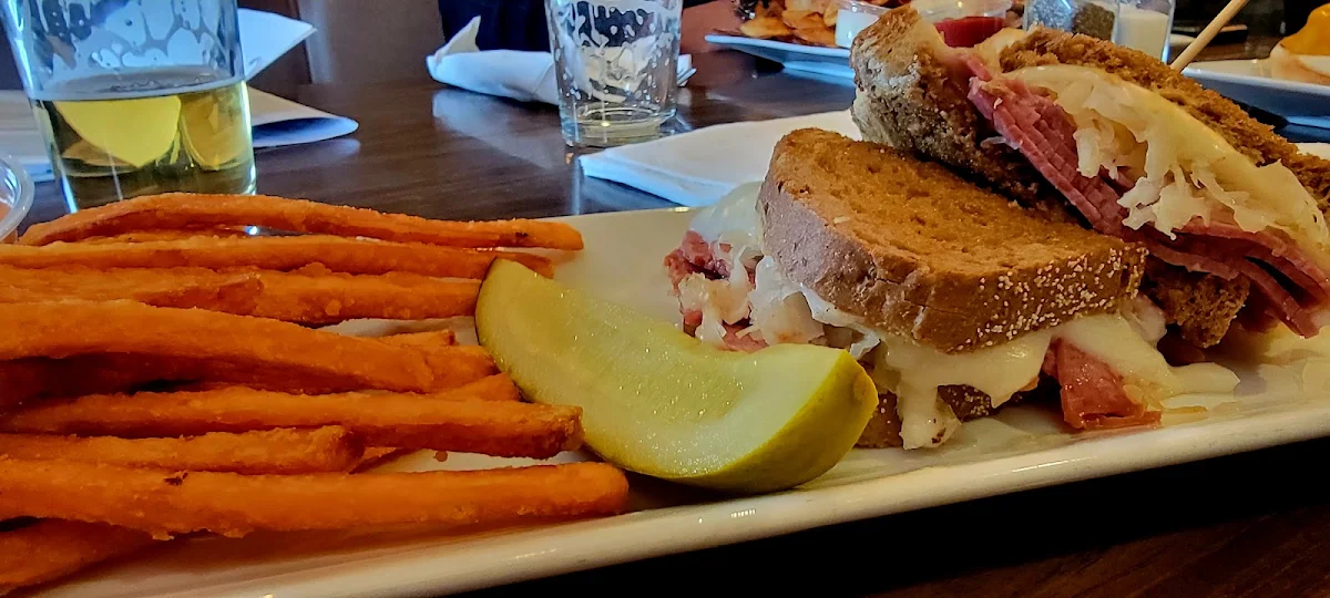 Rueben Sandwich, Park & Trestle Pub and Restaurant