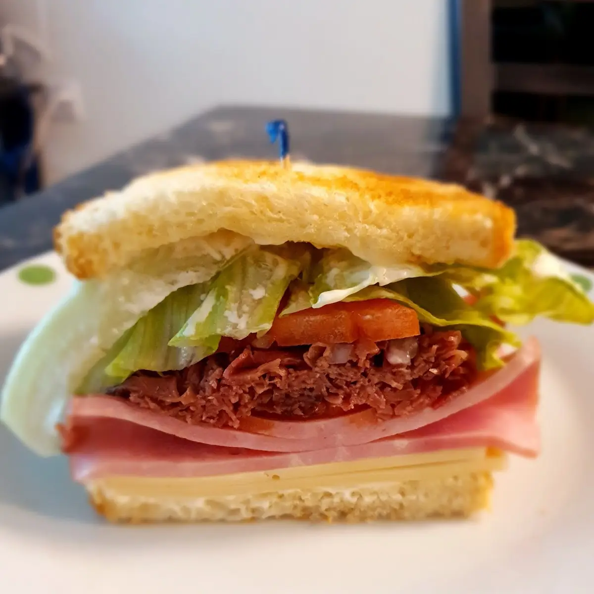 Ham and Cheese Sandwich