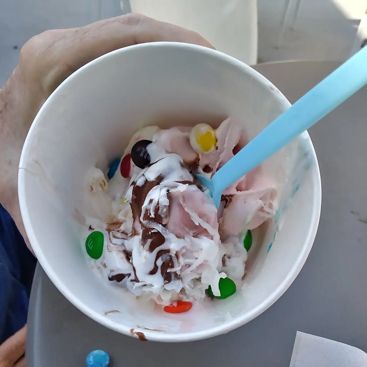 Cotton Candy Yogurt