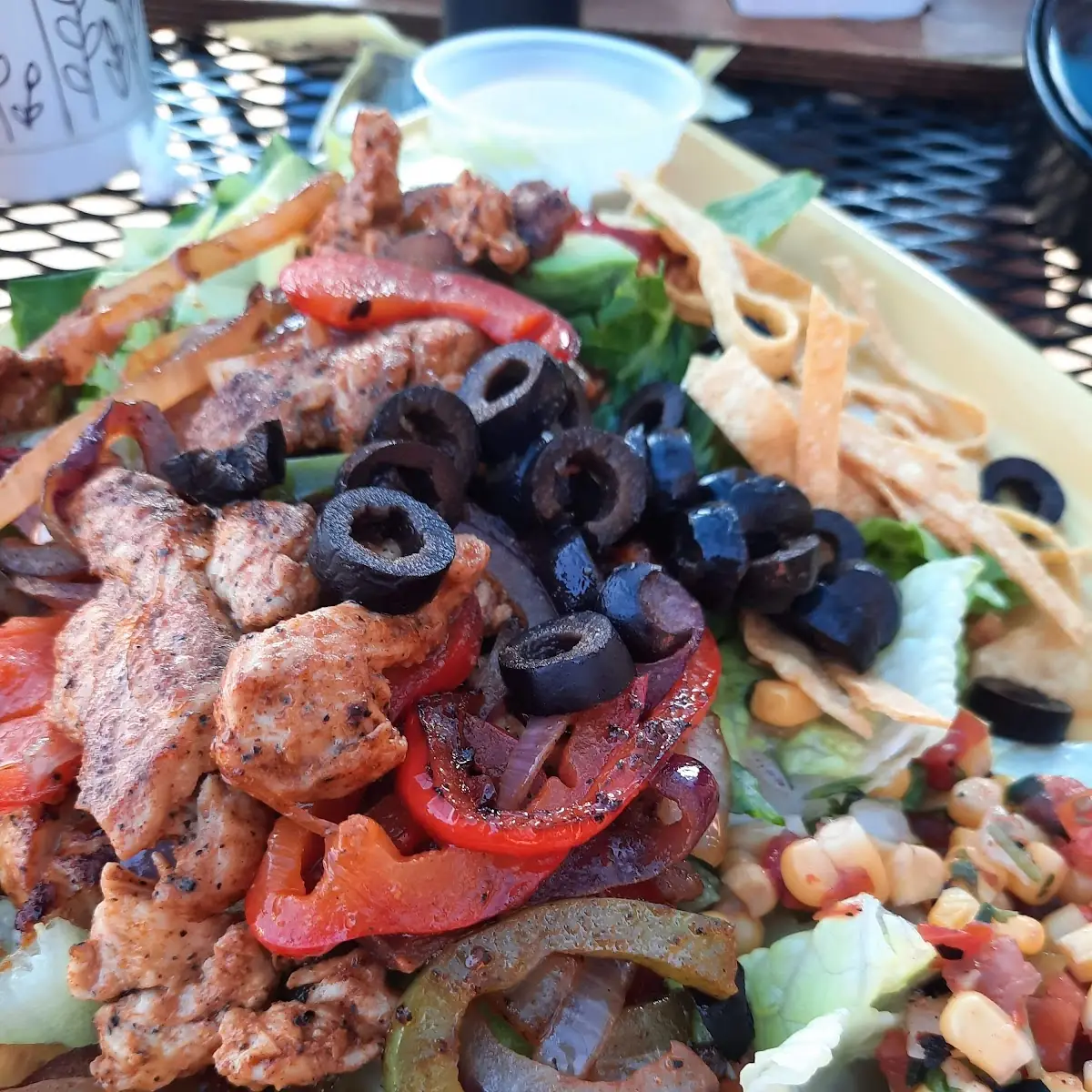 Chicken Fajita Salad