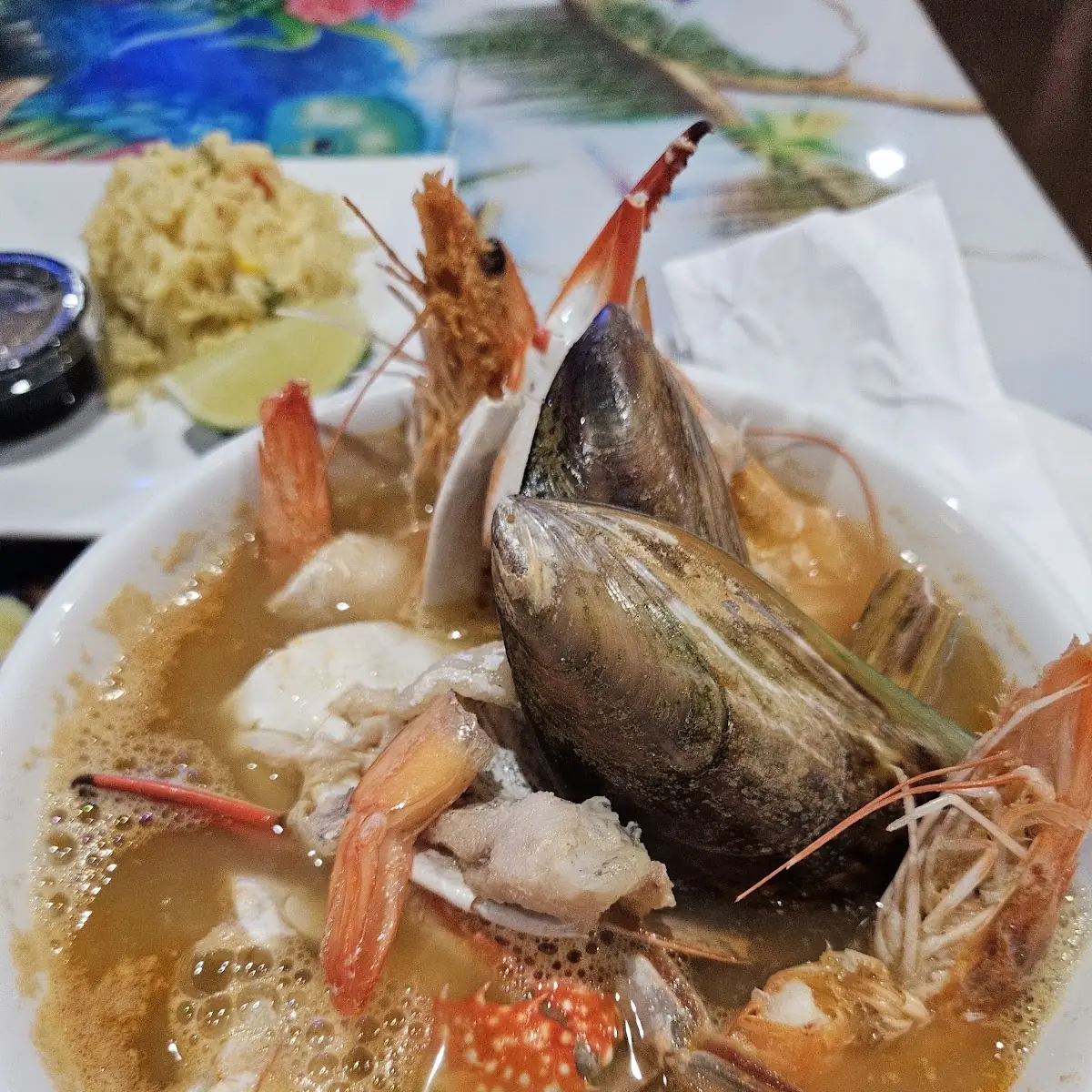 Caldo De Mariscos Seafood Soup