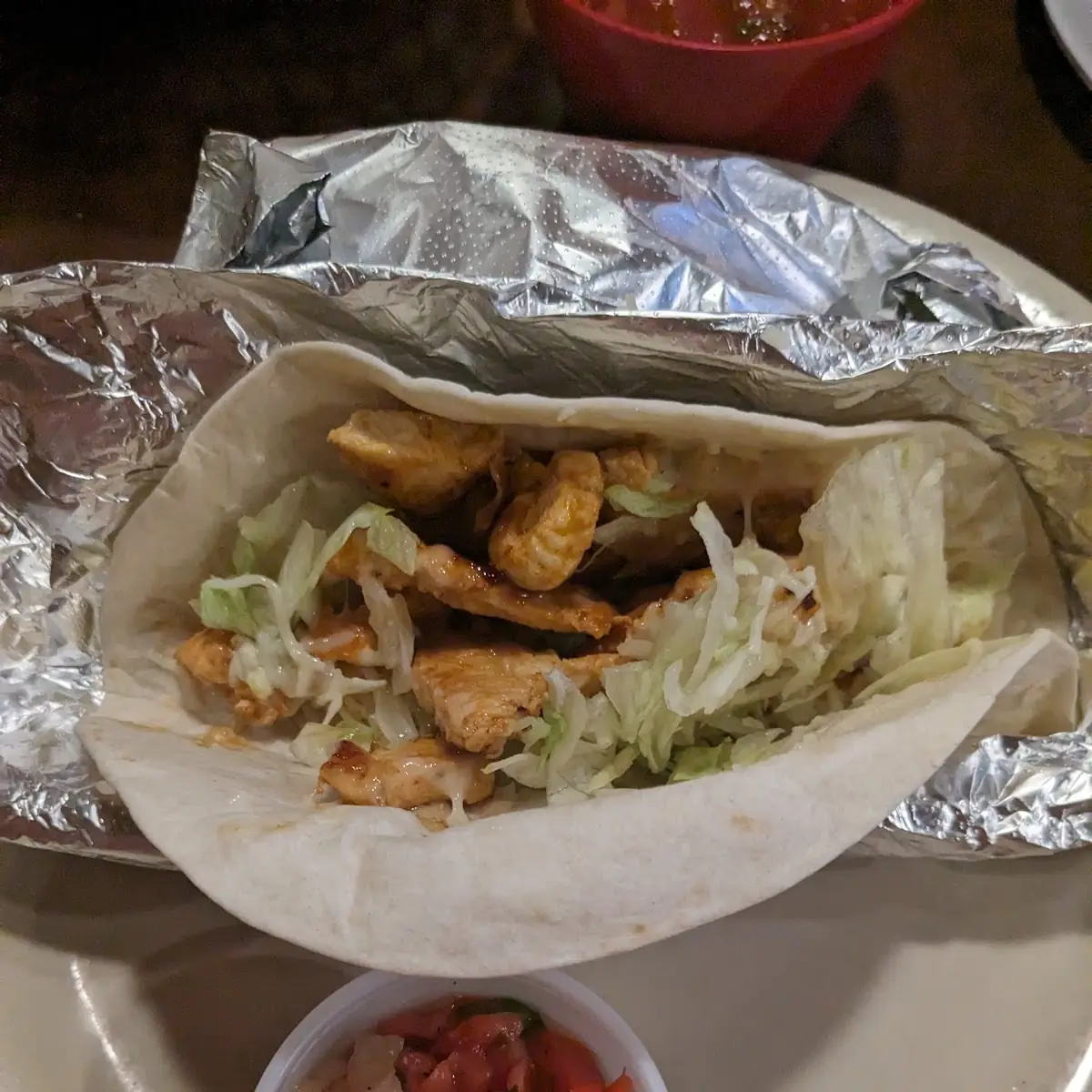 Grilled Chicken Tacos
