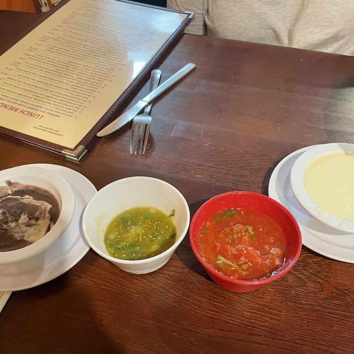 Salsas and Queso Dip