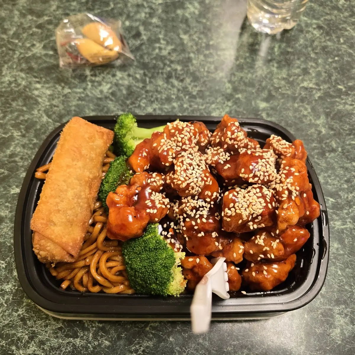 Sesame Chicken Lo Mein Combo