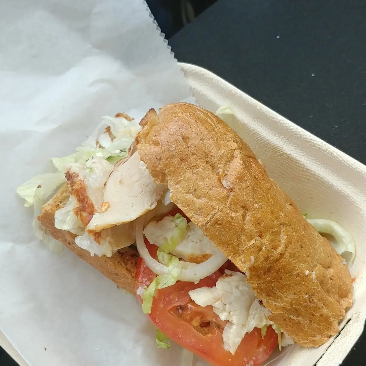 Chicken Gyro Sandwich