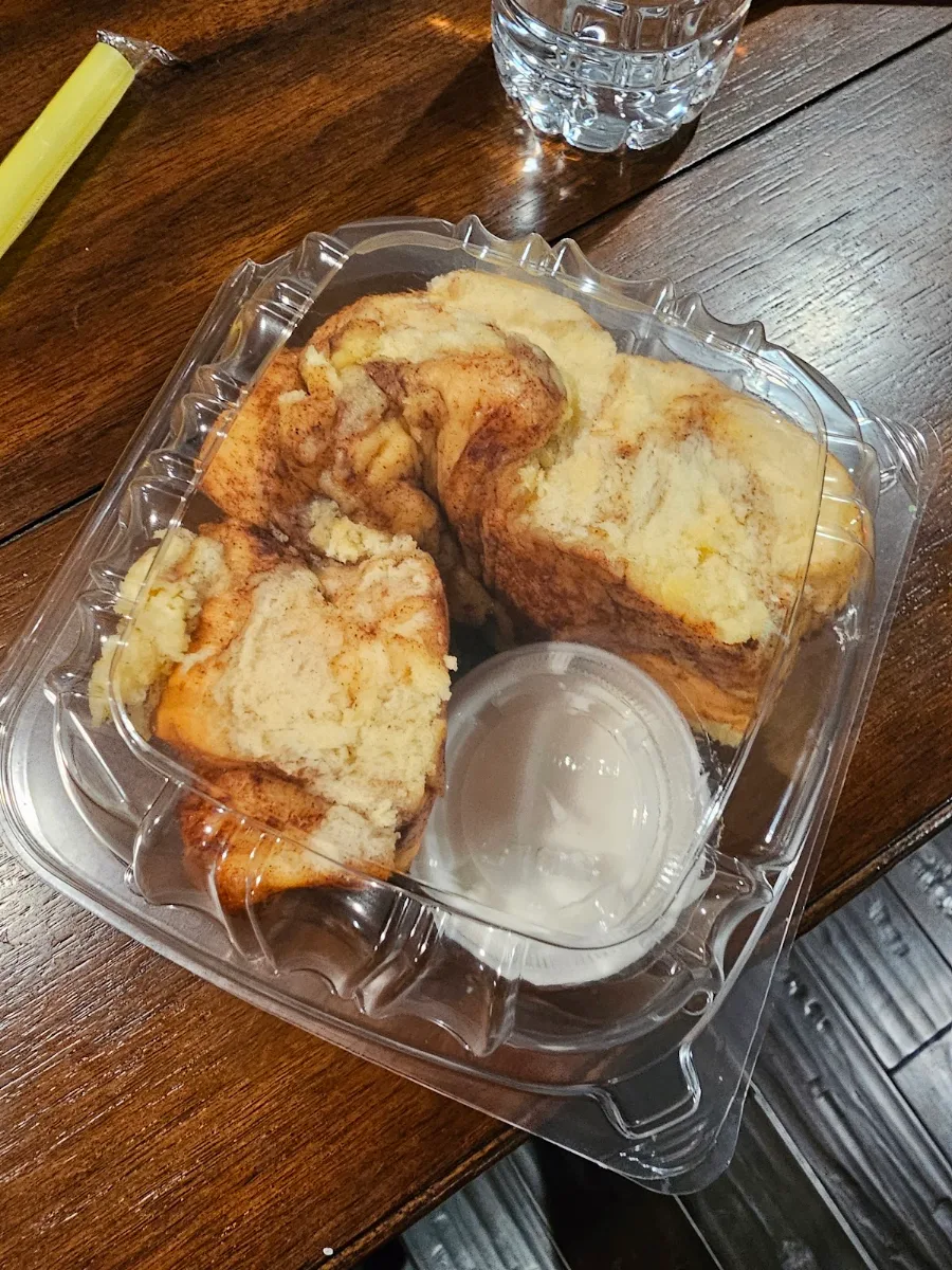 Cinnamon Twist Icing on Side