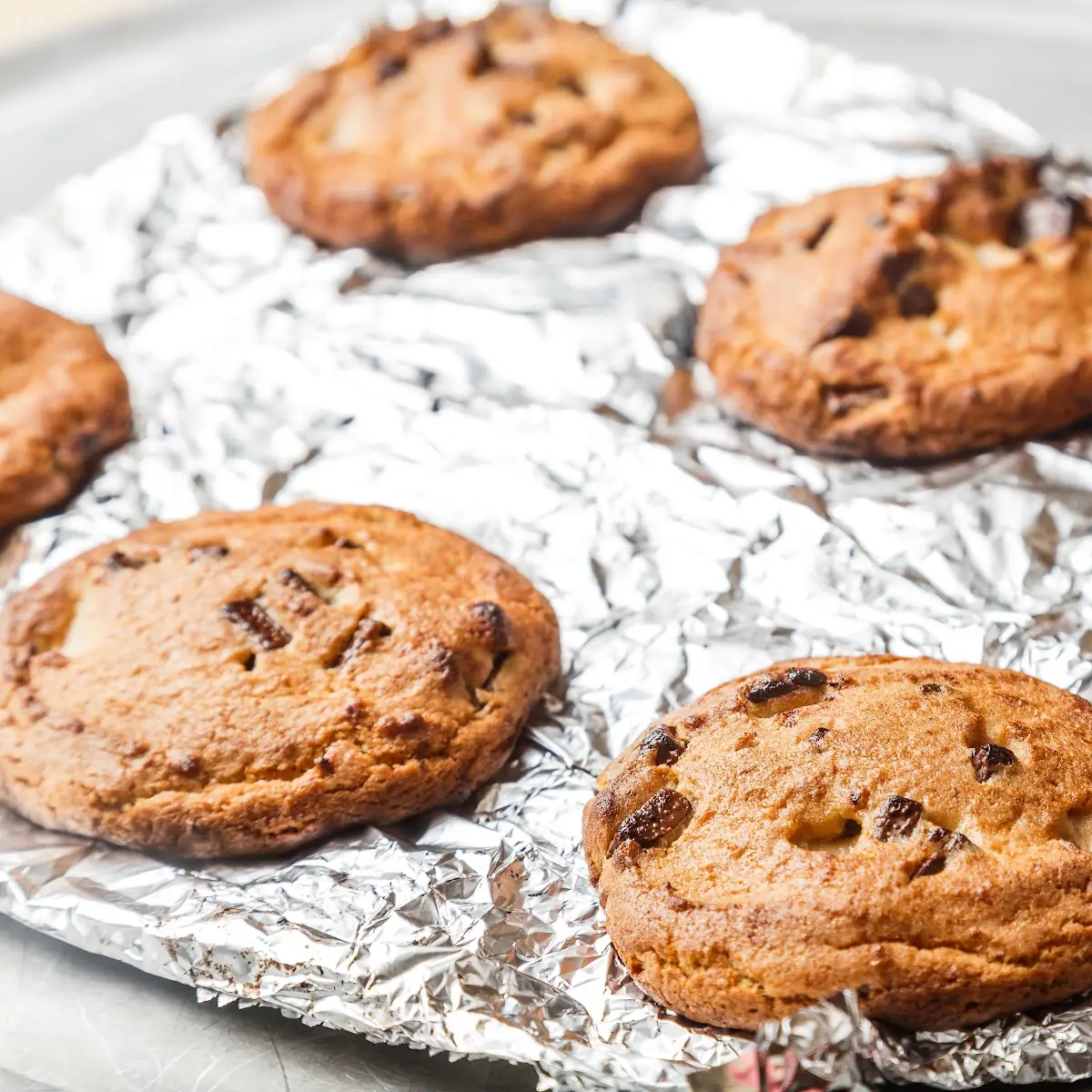 Slightly Baked Chocolate Chip Cookies