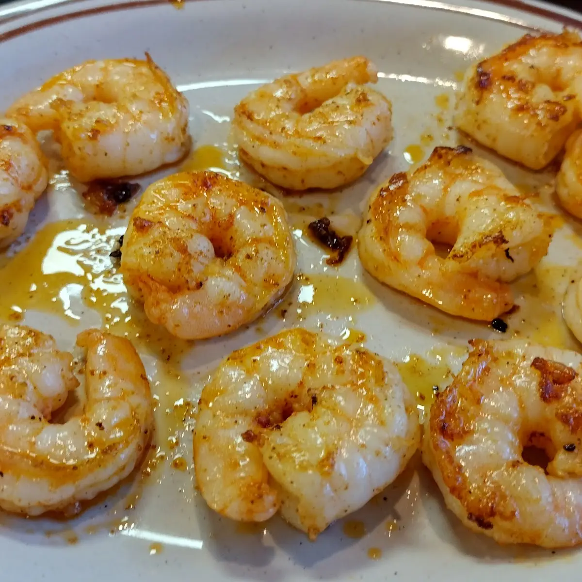 A Side of Grilled Shrimp