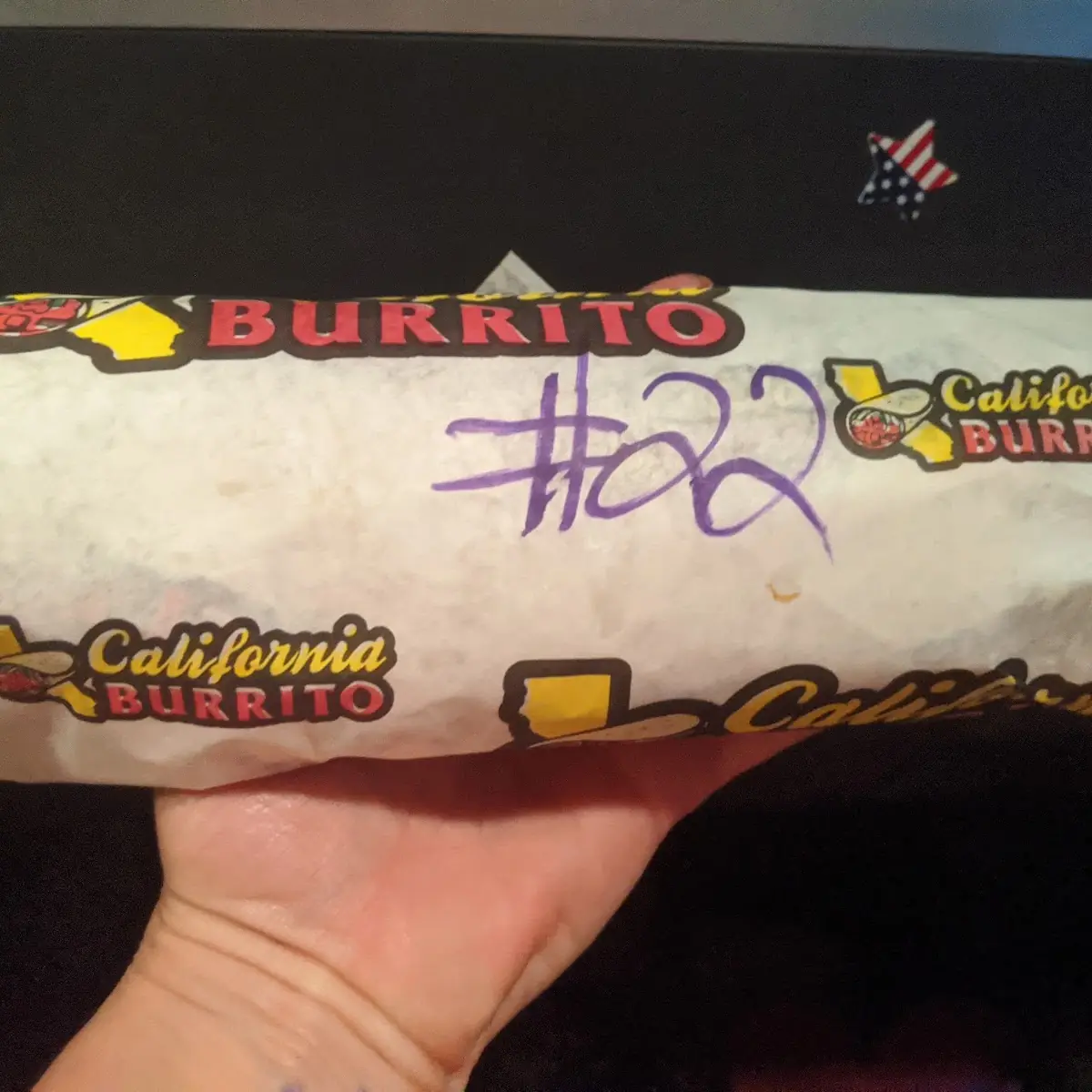 Ham Egg Bean Potato Breakfast Burrito