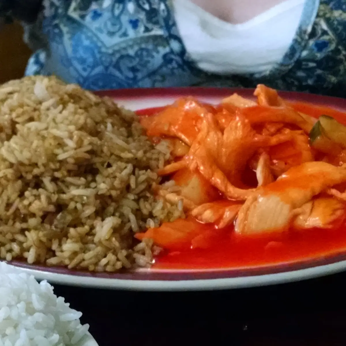 Orange Chicken Prepared