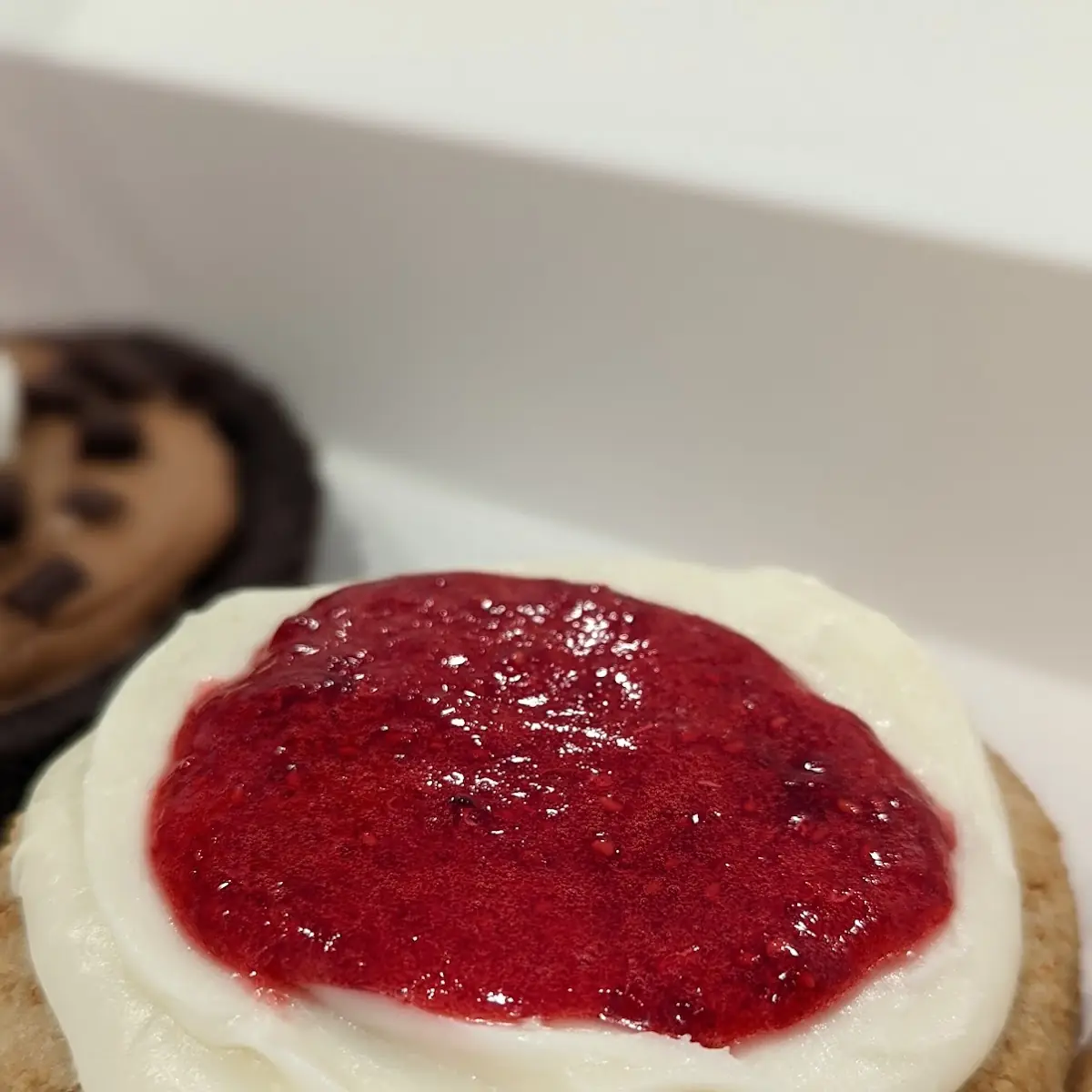 Raspberry Cheesecake Cookie