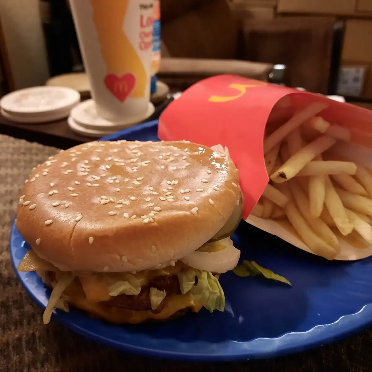 Double Bacon Quarter Pounder Combo