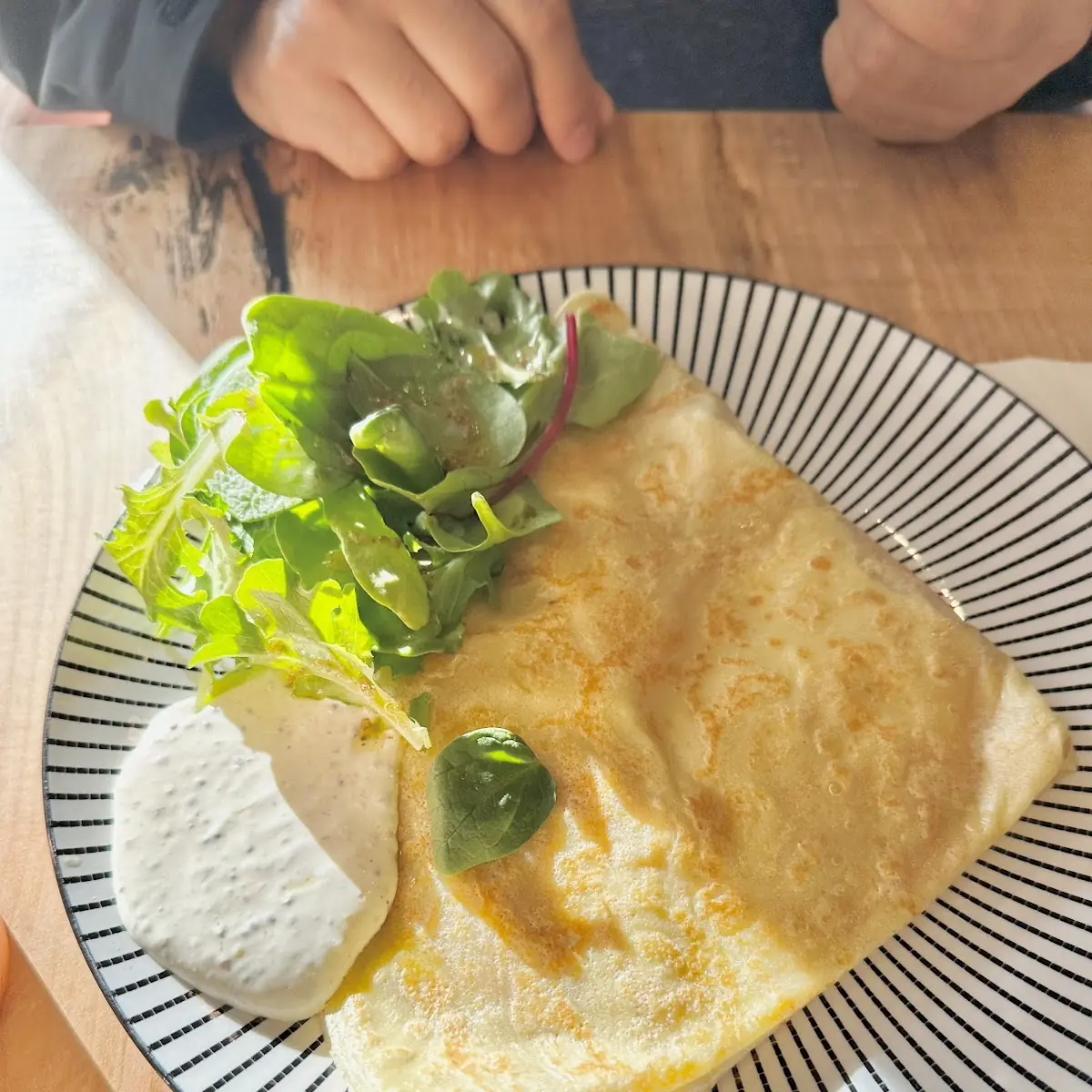 Ham & Cheese Crepes