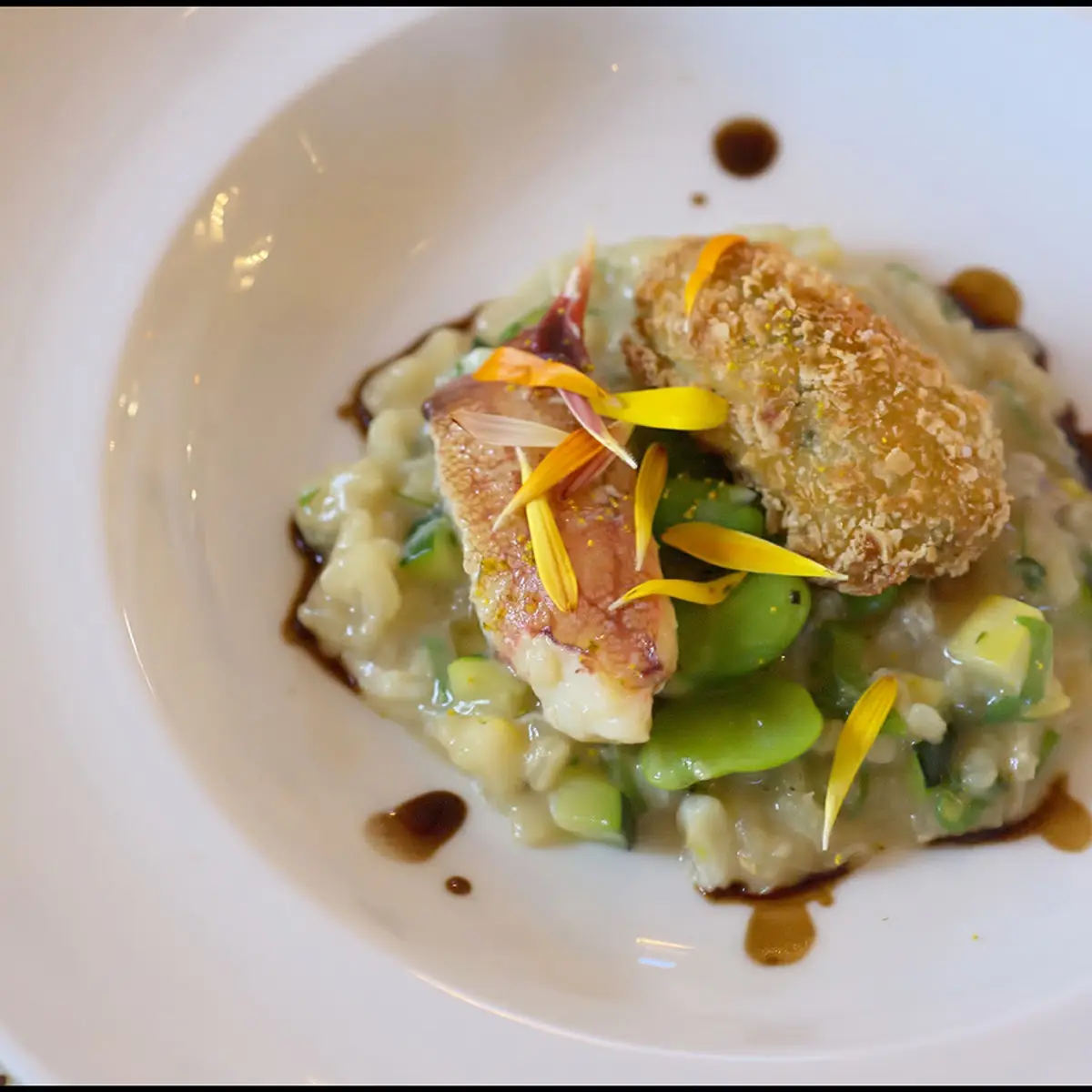 Summer Squash Risotto