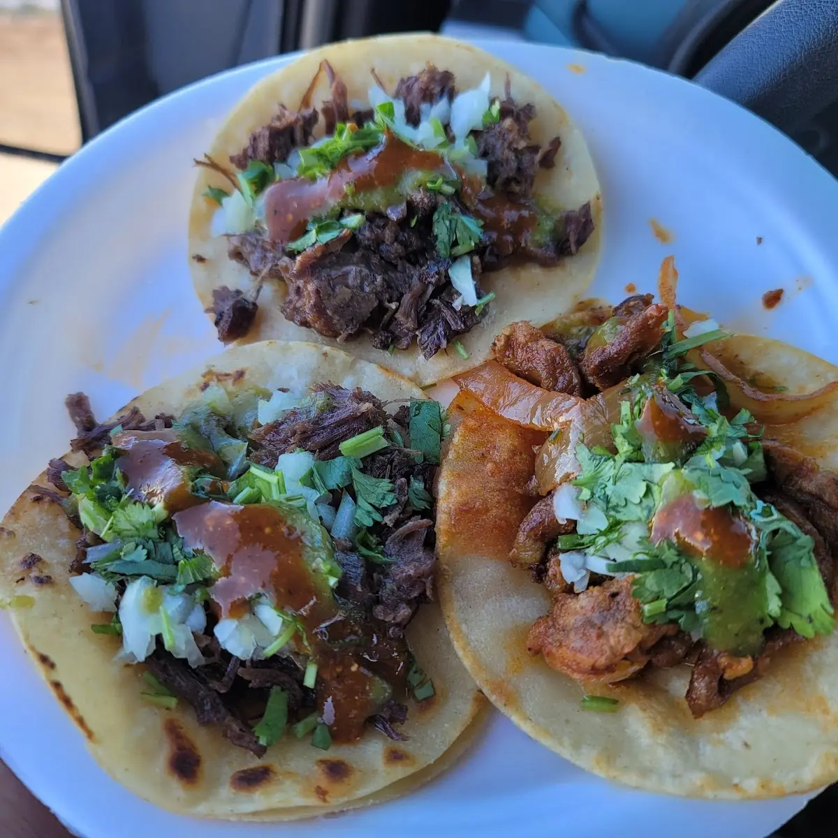 Lengua and Al Pastor Tacos
