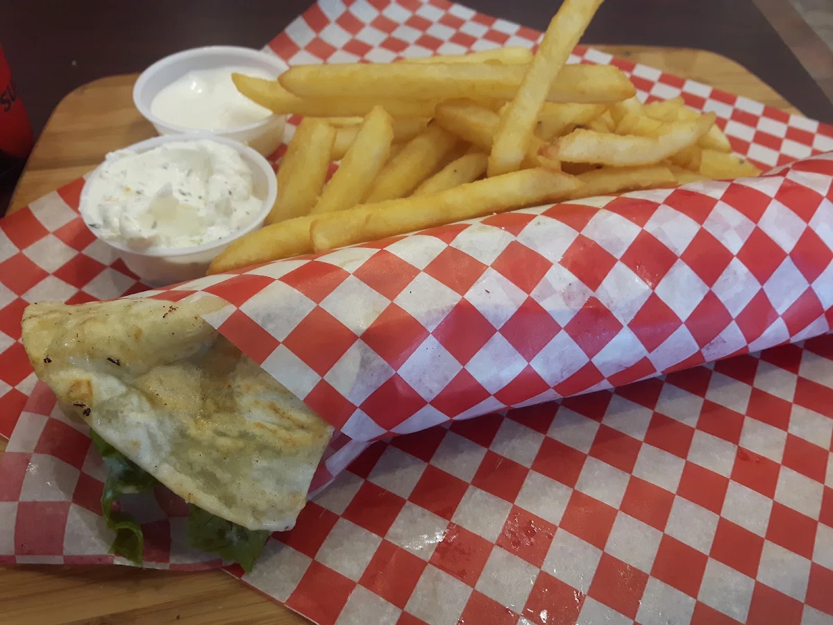 Beef Shawarma Wrap