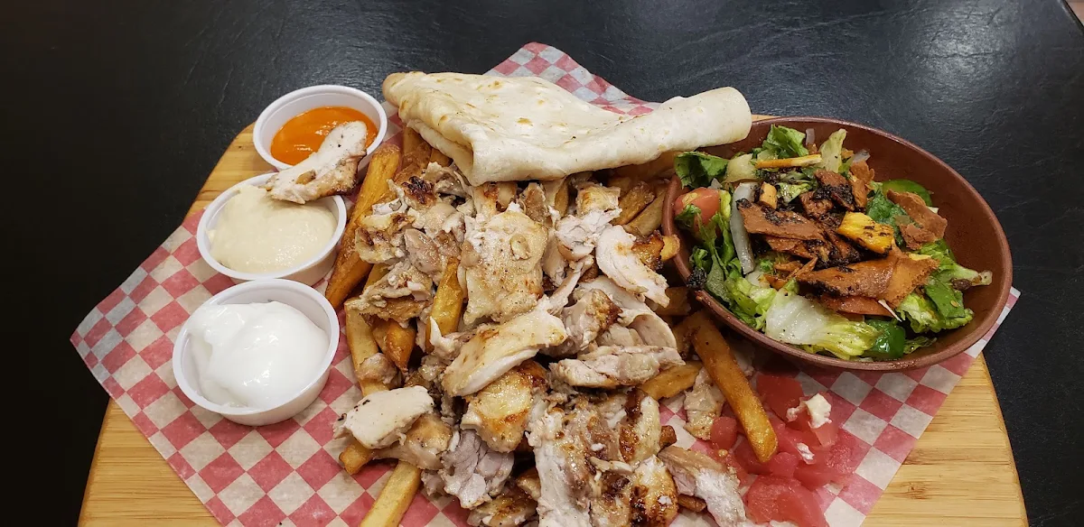 Chicken Shawarma Plate