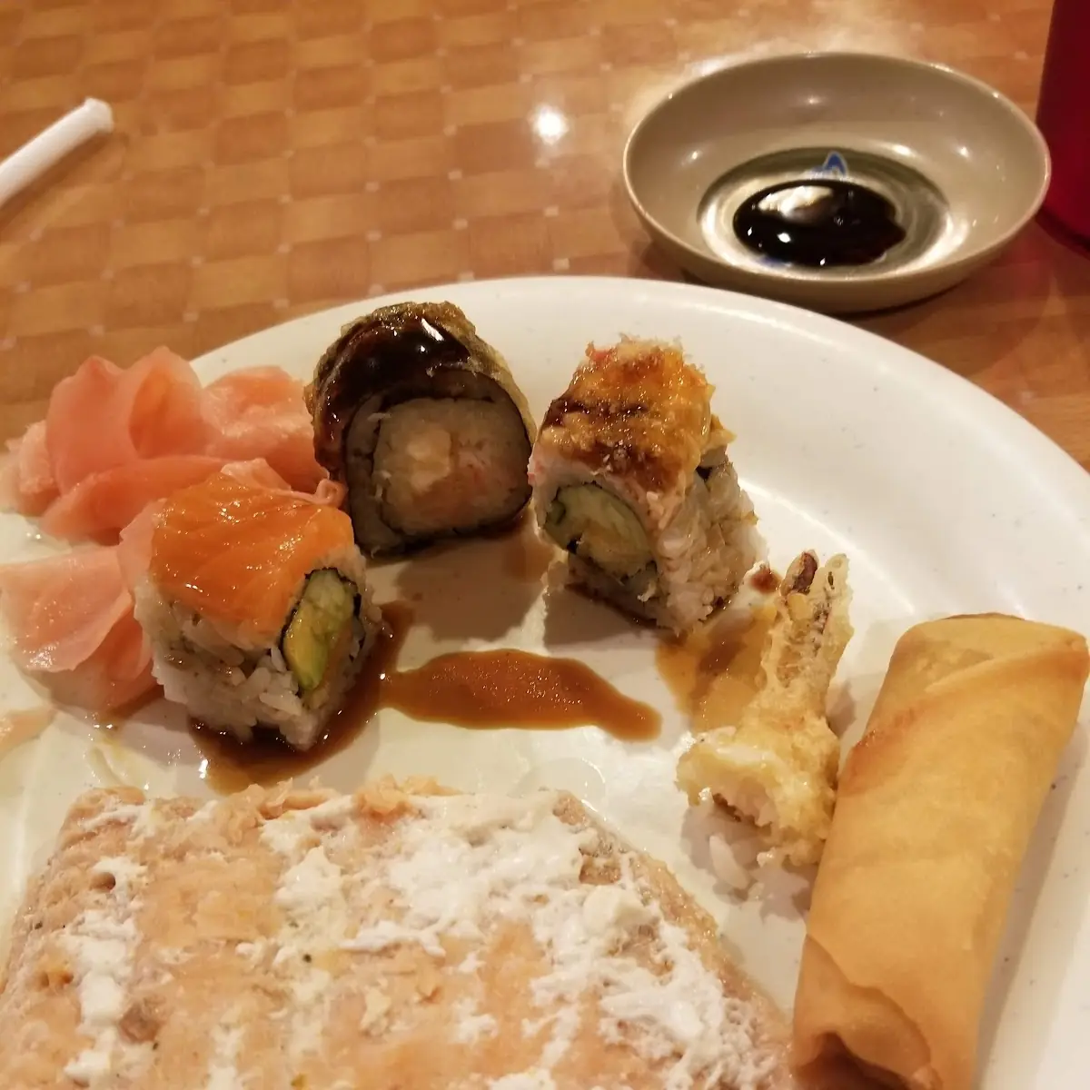 Salmon Cucumber Caviar Rolls