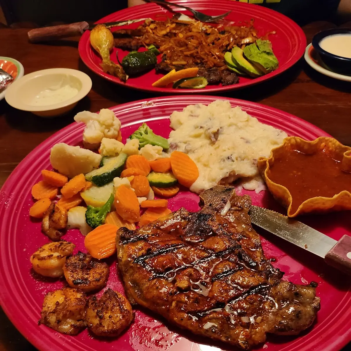 Steak and Shrimp