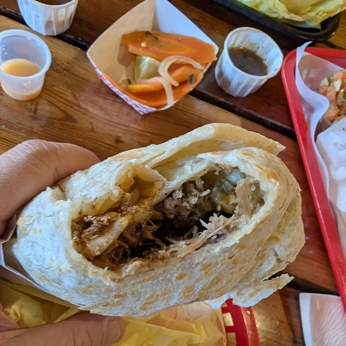 Ground Beef Burrito