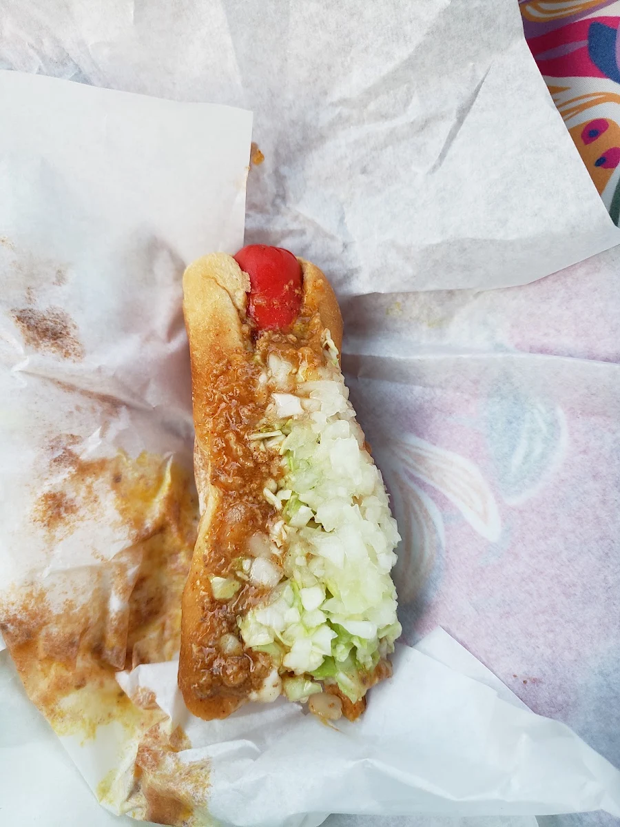 All the Way Hot Dog