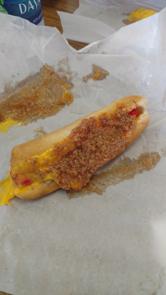 Hot Dog with Chili Cheese Dog