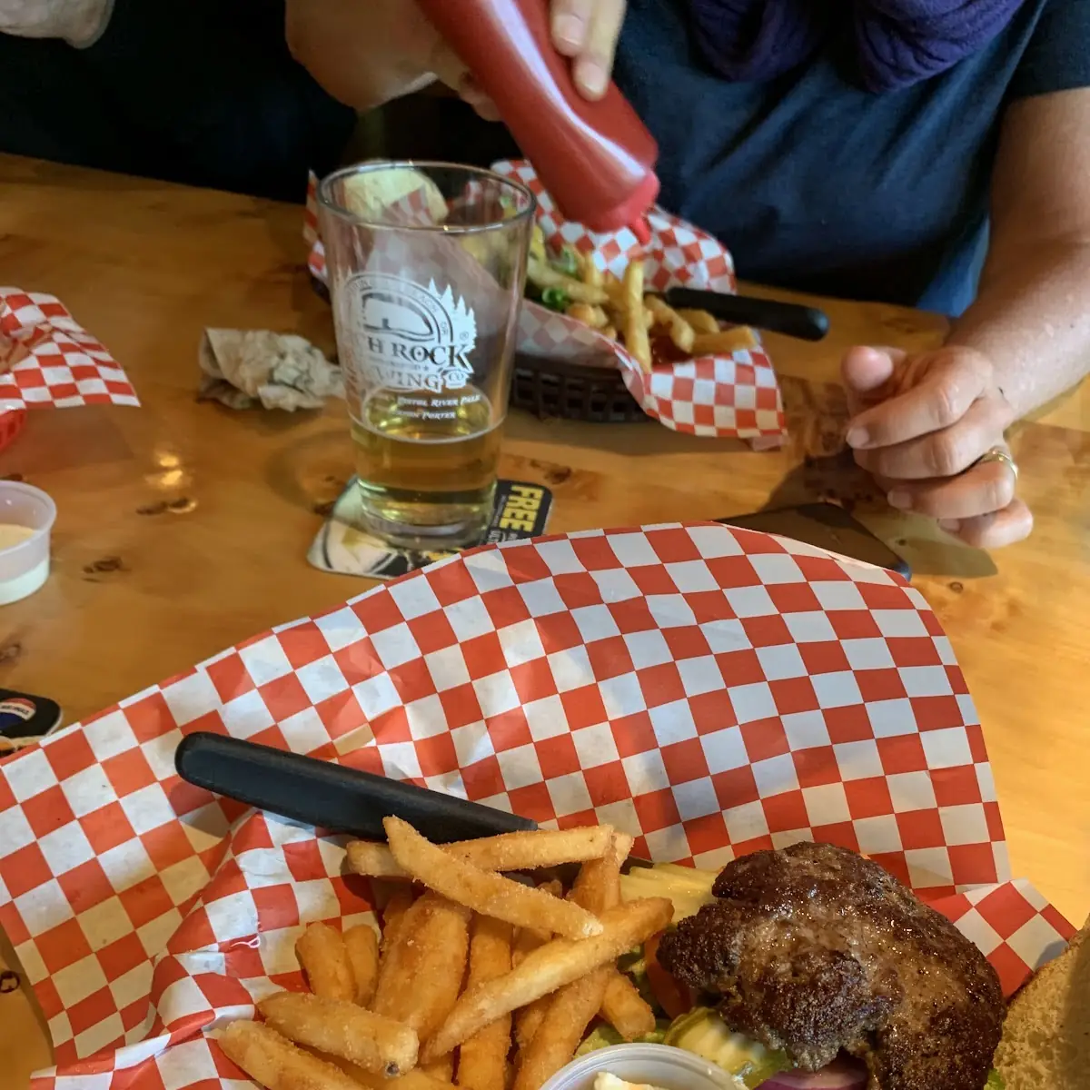 Cheeseburger and French Fries
