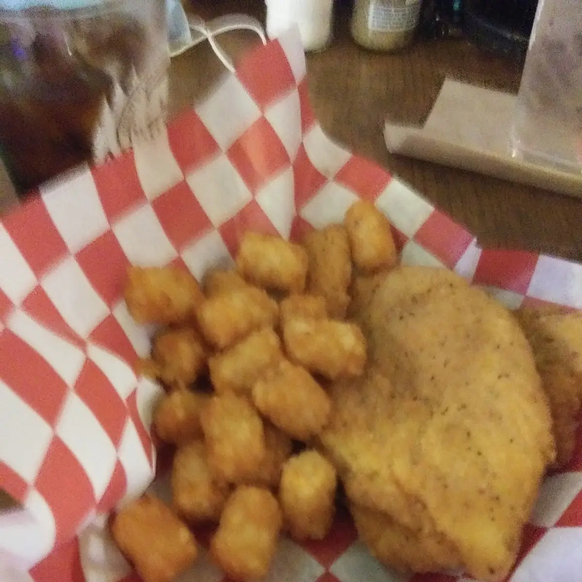 Chicken Strips and Tater Tots
