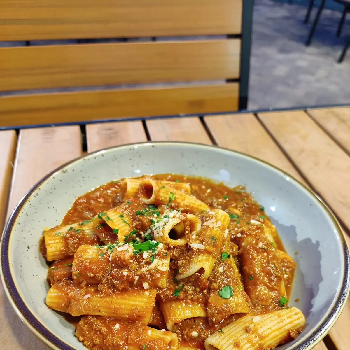 Rigatoni Bolognese