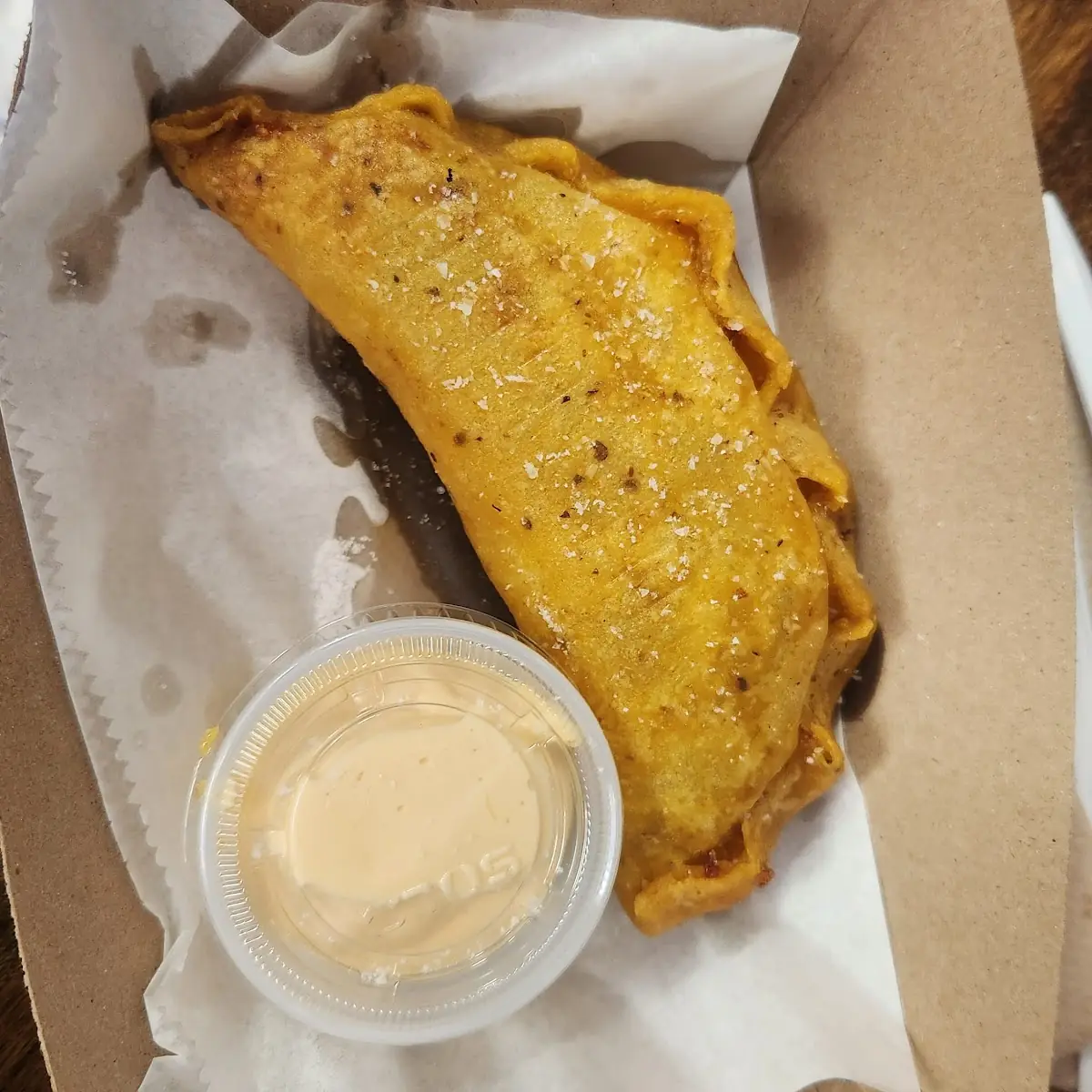 Meat and Cheese Empanada