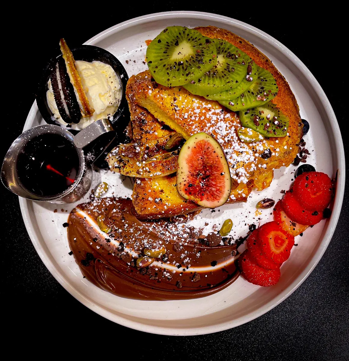 Loaded French Toast, Cafe Lelunar