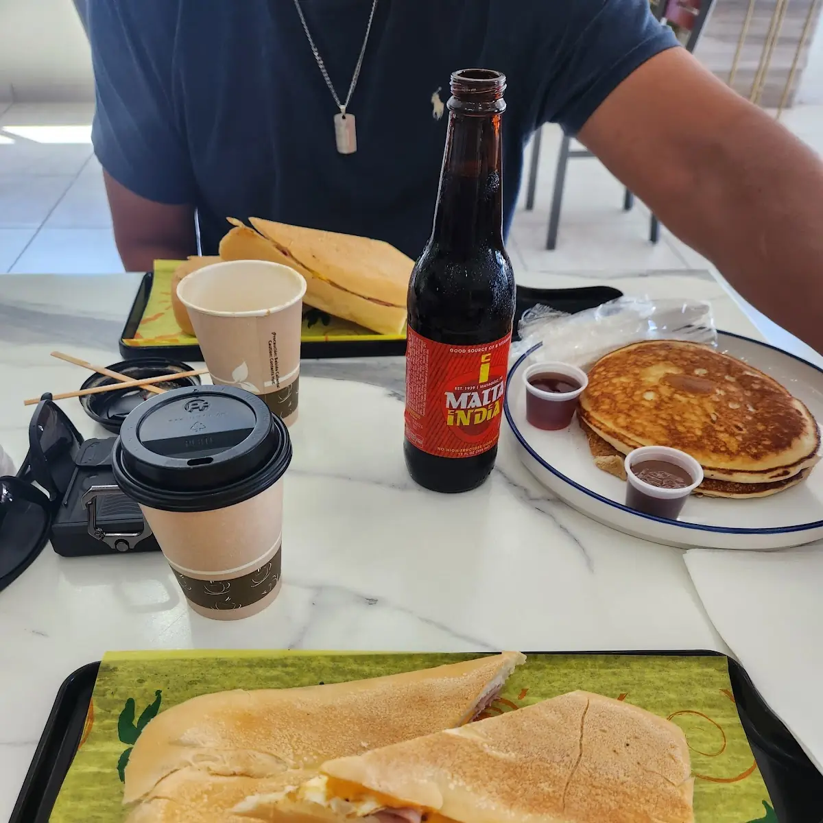 Ham Egg and Cheese