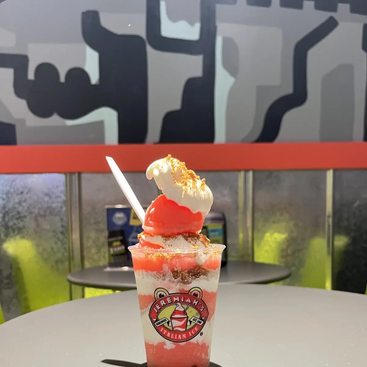 Strawberry Lemon Italian Ice