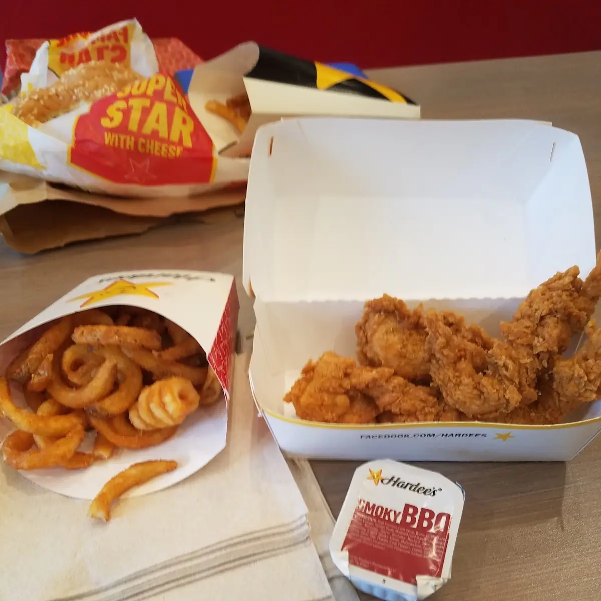 Chicken Tenders and Onion Rings