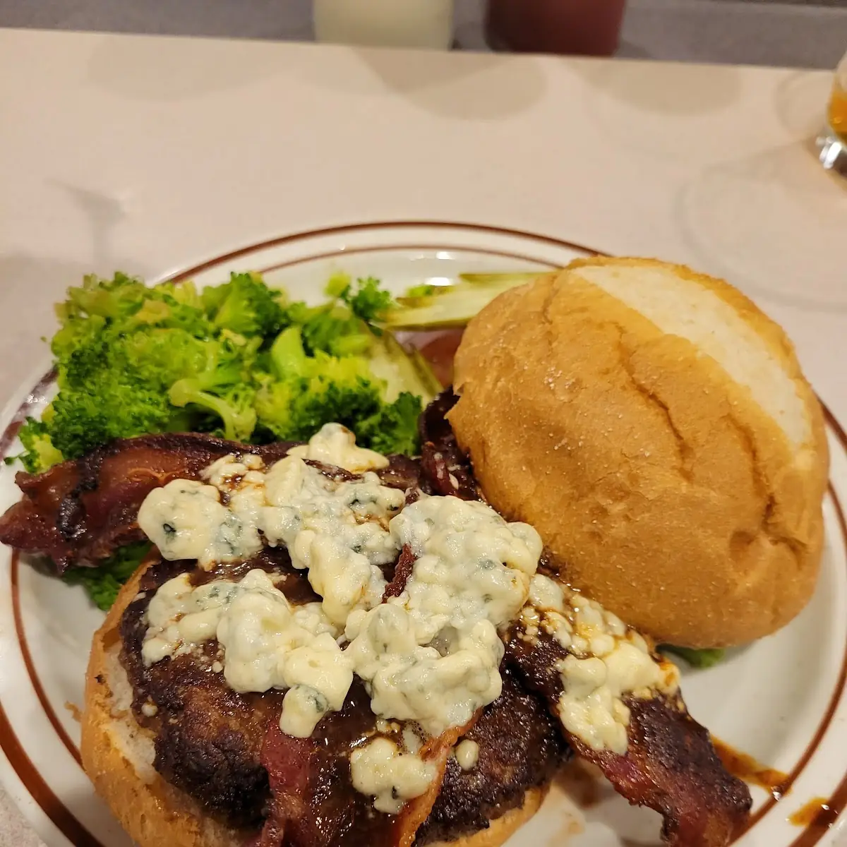 Bleu Cheese Bacon Burger