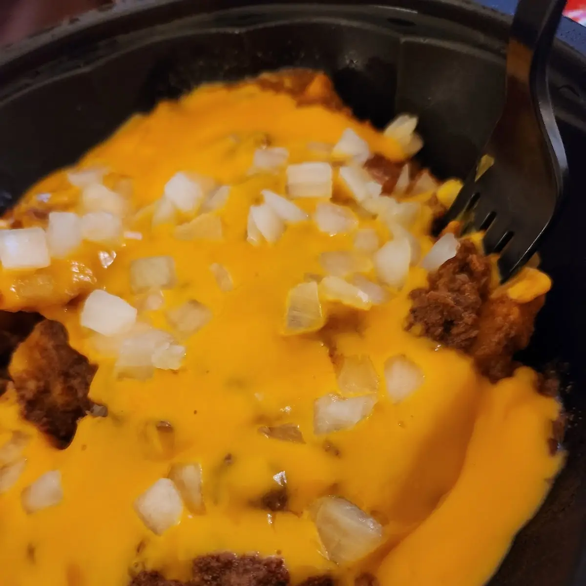 Chili Cheese Fries with Onions
