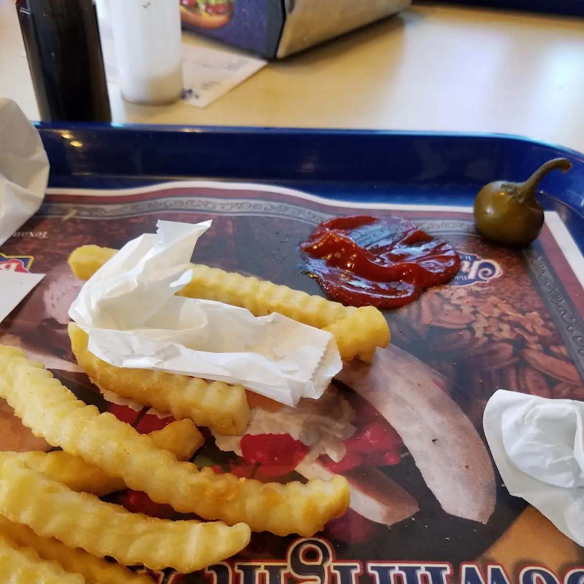 Krinkle Cut Fries Large