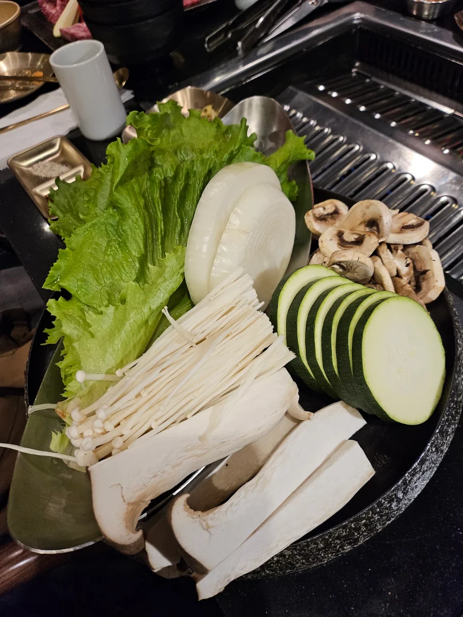 Assorted Mushroom, Two Horns Korean BBQ House