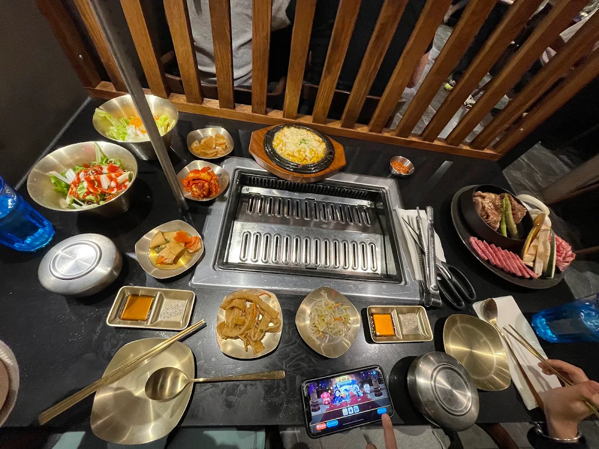 Beef Combo, Two Horns Korean BBQ House