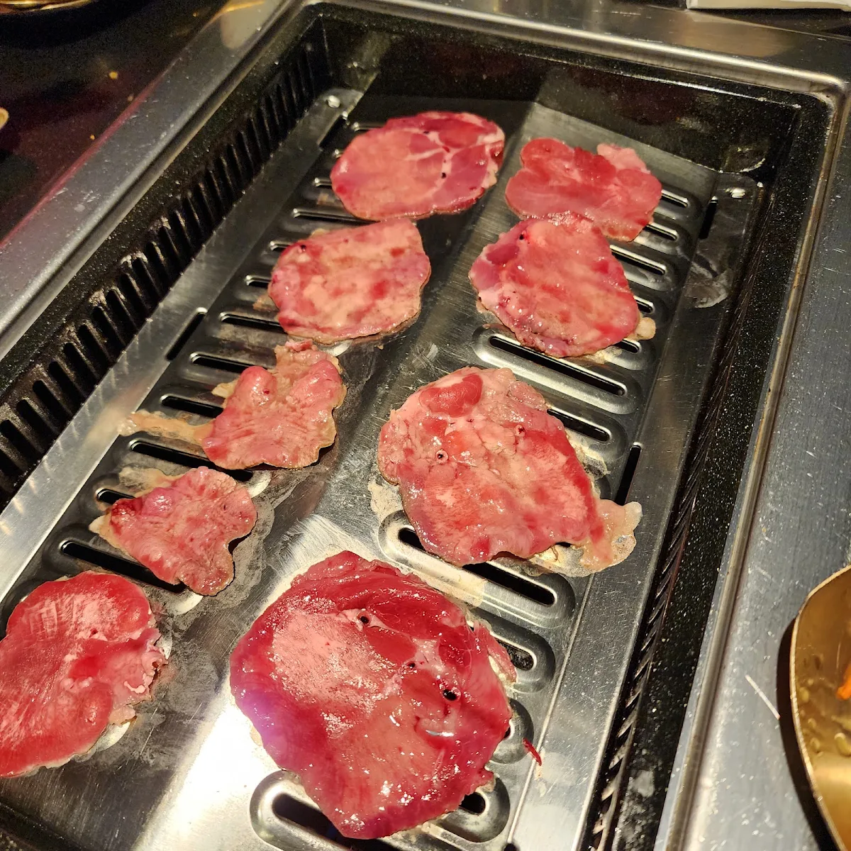 Beef Tongue, Two Horns Korean BBQ House