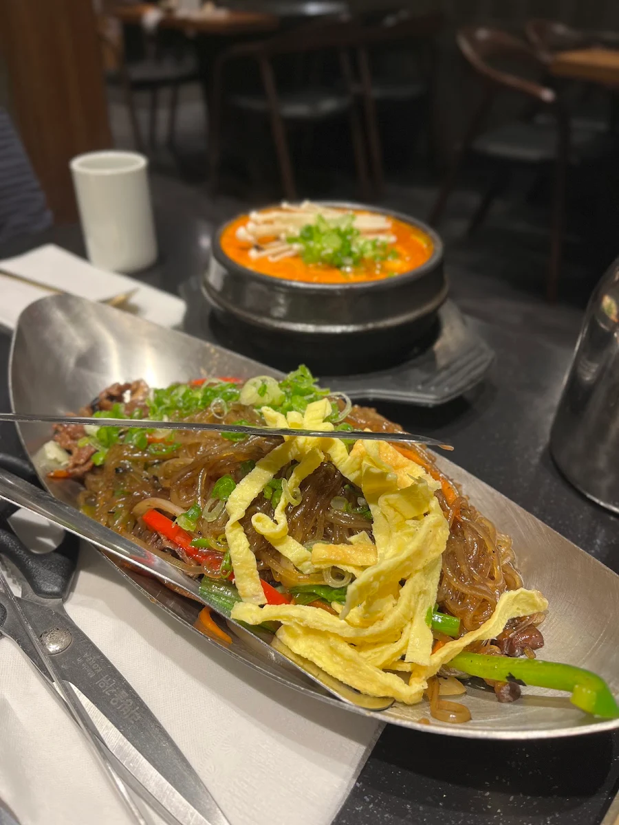 Cold Noodle Combo - Cold Noodle La Short Rib, Two Horns Korean BBQ House
